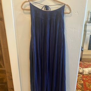 Navy Blue Free People Dress